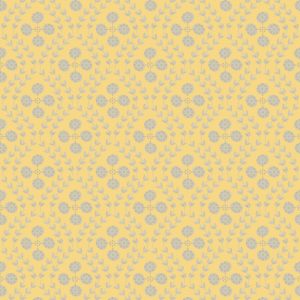Pale Grey on Yellow