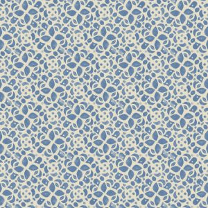 Blue on grey