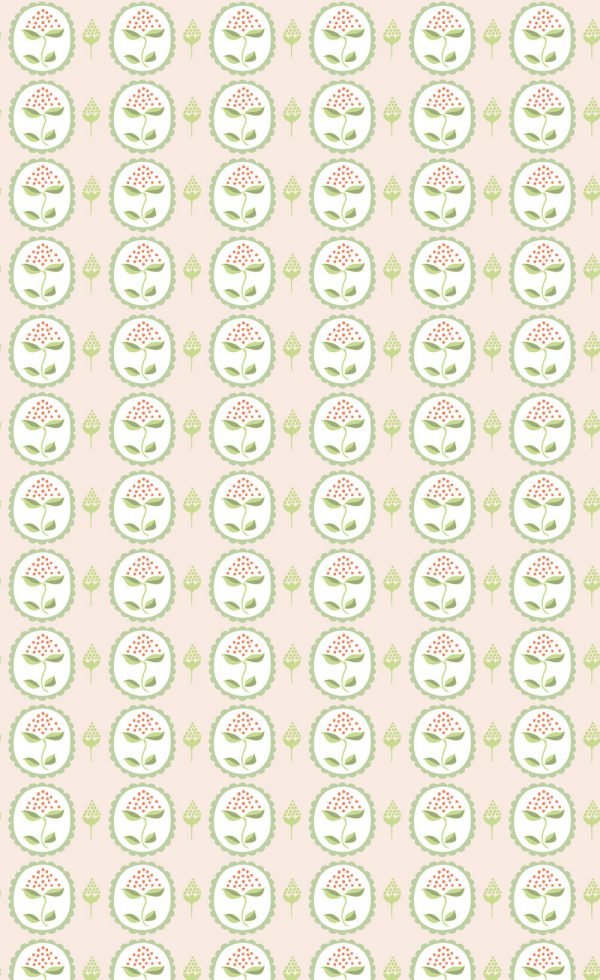 Bud-Green-on-Pale-Pink-W Bud-Green-on-Pale-Pink-W