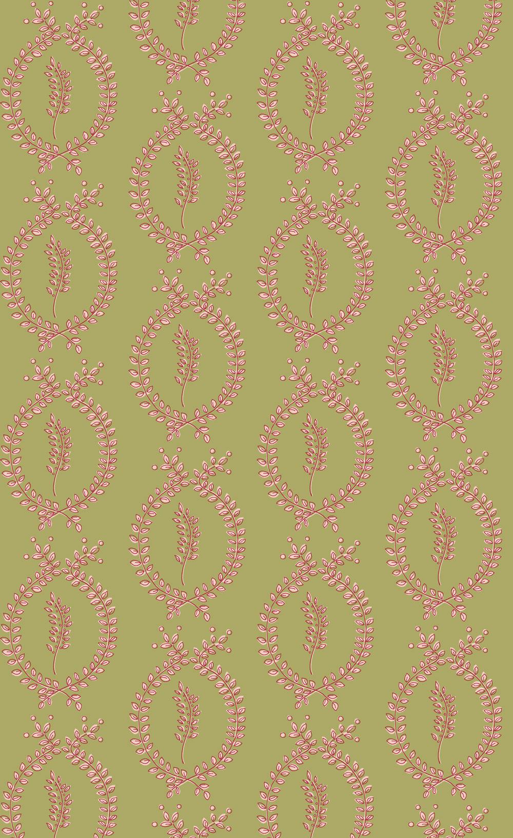Laurel-Overlay-Standard-Olive-Geranium-W Laurel-Overlay-Standard-Olive-Geranium-W