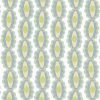 flora-stripe-blue-moss-f.jpg "Flora Stripe" Linen in Blue Moss