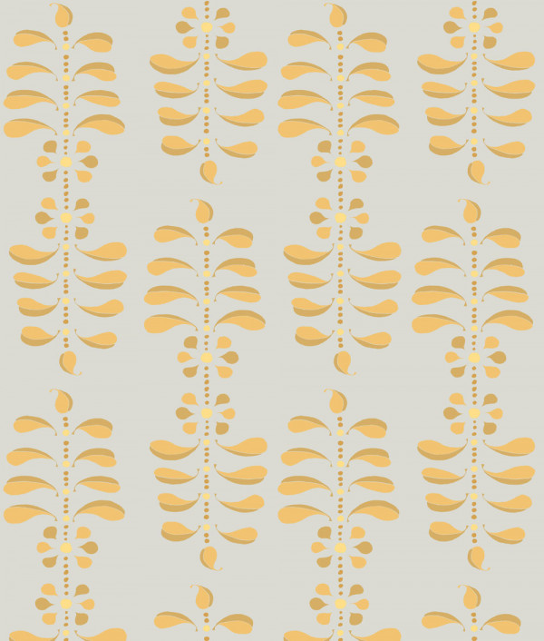 ladder-leaf-large-egg-on-grey-gc.jpg "Ladder Leaf Large" Grasscloth in Egg on Grey