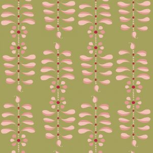 Pink on Grass
