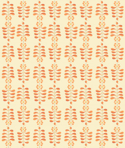 ladder-leaf-standard-coral-on-ground-gc.jpg "Ladder Leaf Standard" Grasscloth in Corals on Ground