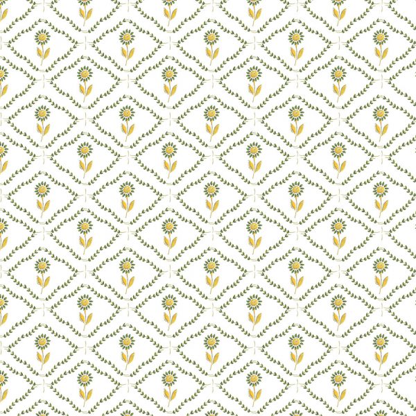 leaf-flower-butter-f.jpg "Leaf Flower" Linen in Butter