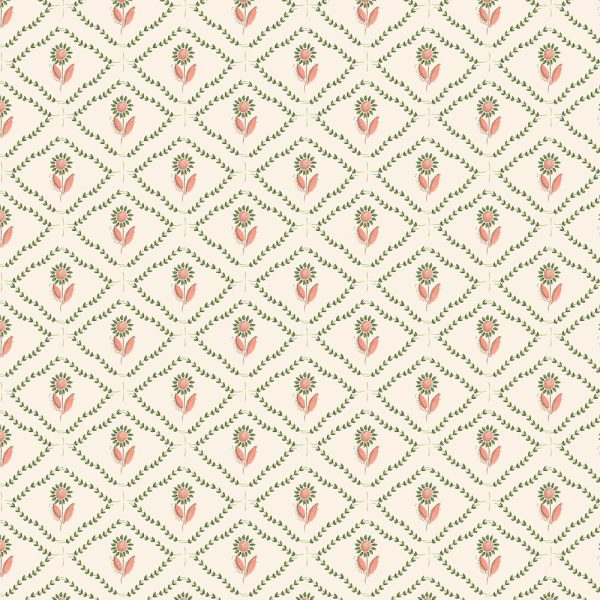 leaf-flower-original-on-oatmeal-f.jpg "Leaf Flower" Linen in Oatmeal